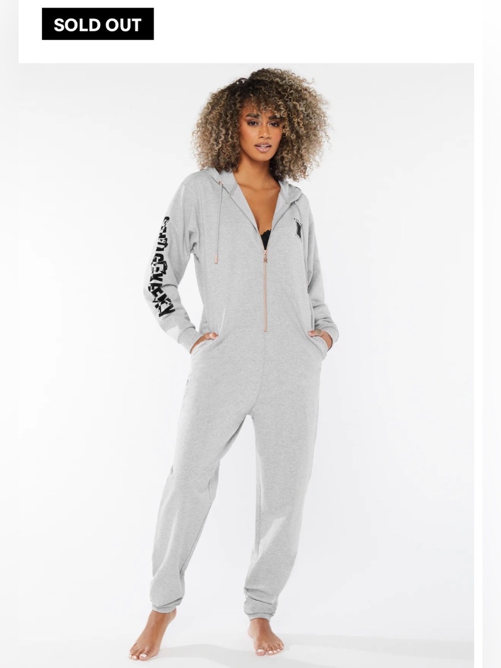 Fenty Forever savage showgirl hooded onesie
